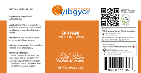 Biryani Liquid Flavor